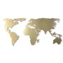 Wallity World Map Silhouette - Gold